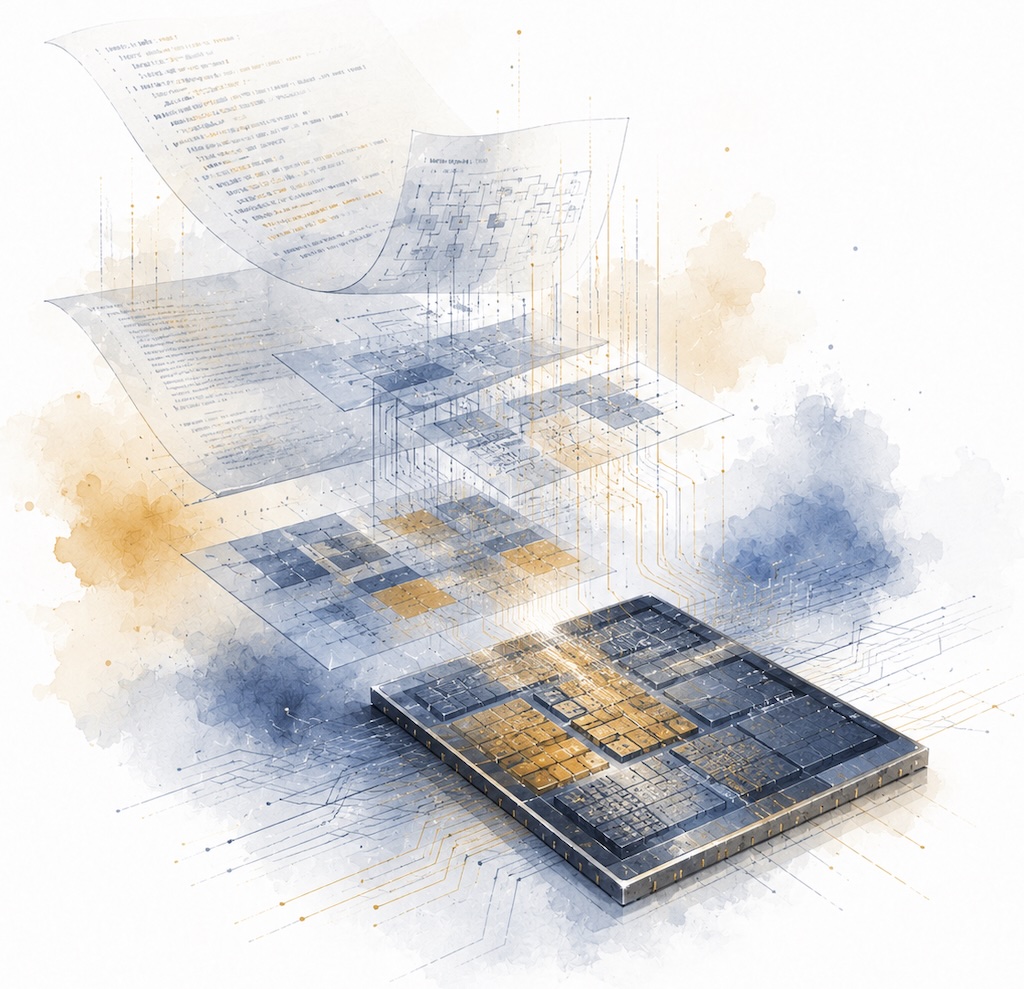 RTL and HLS create the functional chip